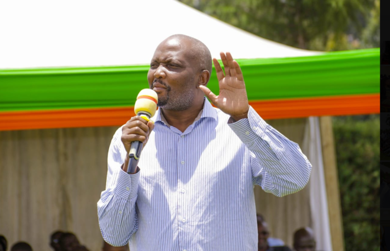 File image of Moses Kuria.